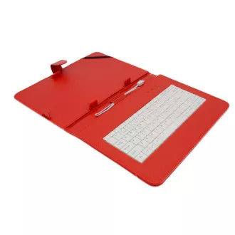 AIREN AiTab bőr tok 4 USB billentyűzettel 10" RED (CZ/SK/DE/UK/US... elrendezés) AIREN AiTab bőr tok 4 USB billentyűzettel 10" RED (CZ/SK/DE/UK/US... elrendezés)