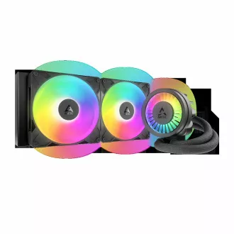 ARCTIC Liquid Freezer III Pro 280 A-RGB : All-in-One CPU vízhűtő 280 mm-es radiátorral és 2x P14-gyel