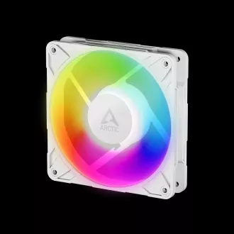 ARCTIC P12 Pro A-RGB (fehér) - 120 mm-es A-RGB PWM ventilátor kábelosztóval