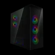 ARCTIC Xtender (fekete) fekete ablak GPU nélkül