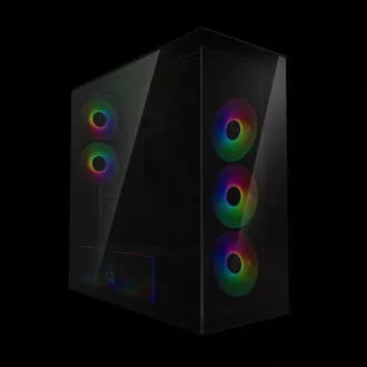 ARCTIC Xtender (fekete) fekete ablak GPU nélkül