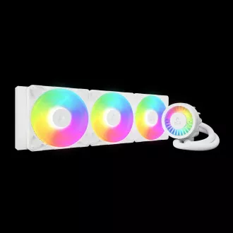 ARCTIC Liquid Freezer III Pro 420 A-RGB (fehér) : All-in-One CPU vízhűtő 420 mm-es radiátorral és