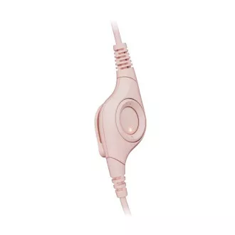Hirtelen. Logitech sztereó USB headset H390,rózsaszín