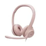 Hirtelen. Logitech sztereó USB headset H390,rózsaszín