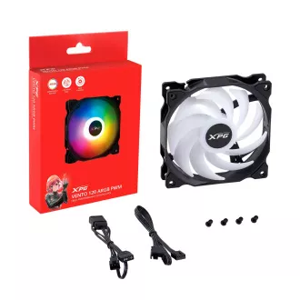 Adata XPG Vento 120mm-es ventilátor ARGB fekete PWM