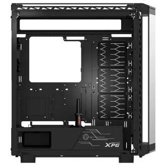 Adata XPG BATTLECRUISER II/Midi Tower/Transpar./Fekete
