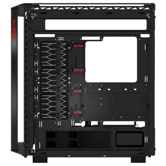Adata XPG BATTLECRUISER II/Midi Tower/Transpar./Fekete