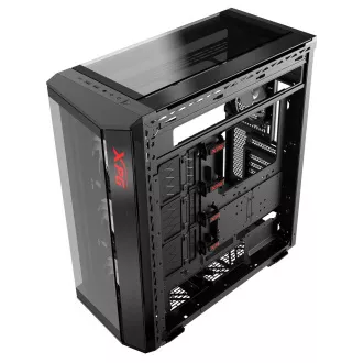 Adata XPG BATTLECRUISER II/Midi Tower/Transpar./Fekete