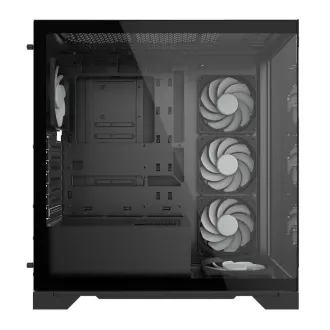 ADATA XPG INVADER X/Midi Tower/Transpar/fekete