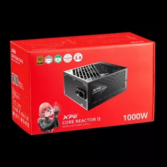 ADATA XPG CORE REACTOR II/1000W/ATX 3.0/80PLUS Gold/Modular/Retail ADATA XPG CORE REACTOR II/1000W/ATX 3.0/80PLUS Gold/Modular/Retail ADATA XPG CORE REACTOR II/1000W/ATX 3.0/80PLUS Gold/Modular/Retail ADATA XPG CORE REACTOR II/1000W/ATX 3.0/80PLUS Gold/Modular/Retail
