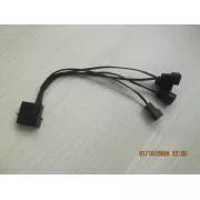 XPG kábel 1x 4pin 2x3pin 5V-ra vagy 2x 12V-ra