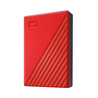 Ext. HDD 2,5" WD My Passport 6TB USB 3.0. piros