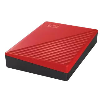 Ext. HDD 2,5" WD My Passport 6TB USB 3.0. piros