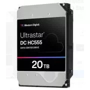 WD Ultrastar DC HC555/20TB/HDD/3,5"/SATA/M.2 SATA/7200 RPM/Silver/5R