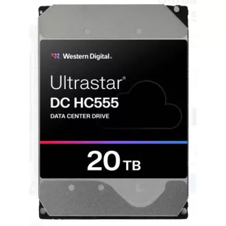 WD Ultrastar DC HC555/20TB/HDD/3,5"/SATA/M.2 SATA/7200 RPM/Silver/5R WD Ultrastar DC HC555/20TB/HDD/3,5"/SATA/M.2 SATA/7200 RPM/Silver/5R