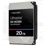 WD Ultrastar DC HC555/20TB/HDD/3,5"/SATA/M.2 SATA/7200 RPM/Silver/5R