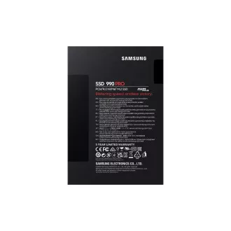 Samsung 990 PRO/2TB/SSD/M.2 NVMe/Fekete/5R