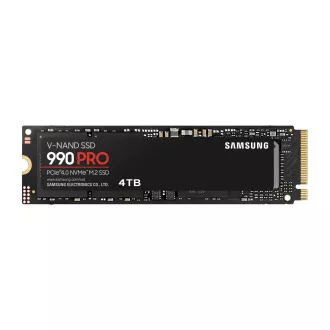 Samsung 990 PRO/4TB/SSD/M.2 NVMe/Fekete/5R