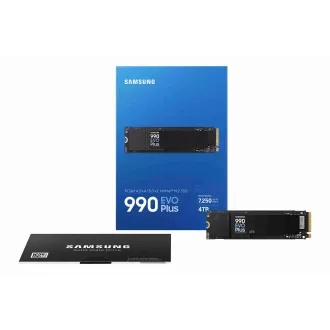 Samsung 990 EVO Plus/4TB/SSD/M.2 NVMe/Fekete/5R