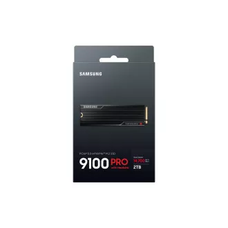 Samsung 9100 PRO/2TB/SSD/M.2 NVMe/Fekete/Hűtőborda/5R Samsung 9100 PRO/2TB/SSD/M.2 NVMe/Fekete/Hűtőborda/5R
