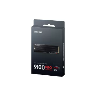 Samsung 9100 PRO/2TB/SSD/M.2 NVMe/Fekete/Hűtőborda/5R Samsung 9100 PRO/2TB/SSD/M.2 NVMe/Fekete/Hűtőborda/5R
