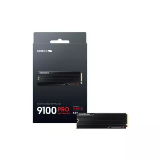 Samsung 9100 PRO/4TB/SSD/M.2 NVMe/Fekete/Hűtőborda/5R Samsung 9100 PRO/4TB/SSD/M.2 NVMe/Fekete/Hűtőborda/5R