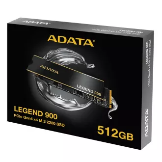 ADATA LEGEND 900/512GB/SSD/M.2 NVMe/Fekete/Hűtőborda/5R