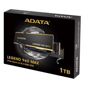 ADATA LEGEND 960 MAX/2TB/2TB/SSD/M.2 NVMe/Fekete/Hűtőborda/5R