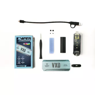 Patriot VXD külső doboz USB 3.2 M.2 NVMe SSD RGB