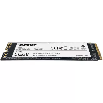 PATRIOT P300/512 GB/SSD/M.2 NVMe/5R