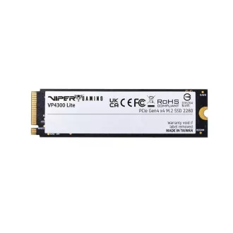 PATRIOT VP4300 Lite/4TB/SSD/M.2 NVMe/Fekete/5R