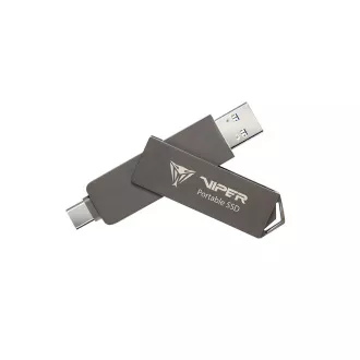 Patriot VIPER PVP30/1TB/SSD/External/Fekete/3R