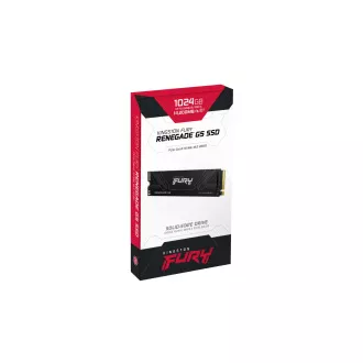 Kingston Fury Renegade G5/1TB/SSD/M.2 NVMe/Fekete/Heatsink/5R