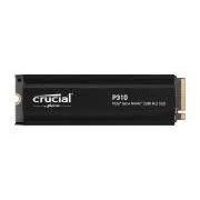 Crucial P310/1TB/SSD/0/M.2 NVMe/Fekete/Heatsink/5R