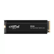 Crucial P310/2TB/SSD/0/M.2 NVMe/Fekete/Hűtőborda/5R
