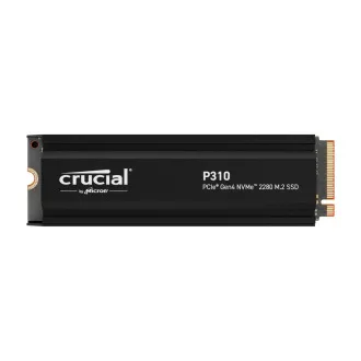Crucial P310/2TB/SSD/0/M.2 NVMe/Fekete/Hűtőborda/5R
