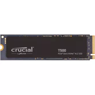 Crucial T500/1TB/SSD/M.2 NVMe/Fekete/5R Crucial T500/1TB/SSD/M.2 NVMe/Fekete/5R