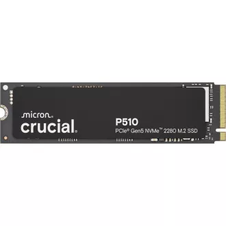 Crucial P510/2TB/SSD/M.2 NVMe/Fekete/5R Crucial P510/2TB/SSD/M.2 NVMe/Fekete/5R