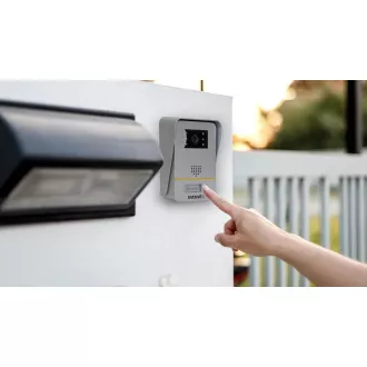 EVOLVEO DoorPhone AP1-2, vezetékes videotelefon alkalmazással, fehér színű