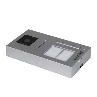 EVOLVEO DoorPhone AP2-2 vezetékes videotelefon két lakáshoz, alkalmazással, fehér színben
