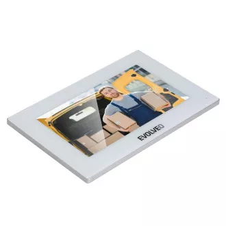 EVOLVEO DoorPhone AP2-2 vezetékes videotelefon két lakáshoz, alkalmazással, fehér színben