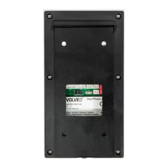 EVOLVEO DoorPhone AP2-2 vezetékes videotelefon két lakáshoz, alkalmazással, fehér színben