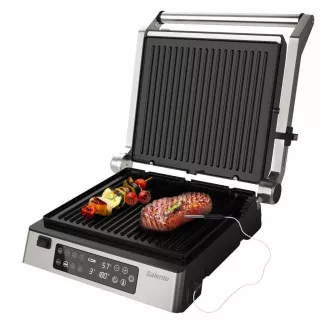 Salente FlamePro kontakt grill külső hőmérsékletmérővel Salente FlamePro kontakt grill külső hőmérsékletmérővel