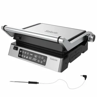 Salente FlamePro kontakt grill külső hőmérsékletmérővel - Használt