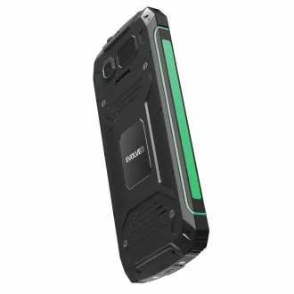 EVOLVEO StrongPhone W4, IP68 ellenálló Dual SIM telefon, 2.8 "LCD, 2500mAh, Powerbank, fekete-zöld