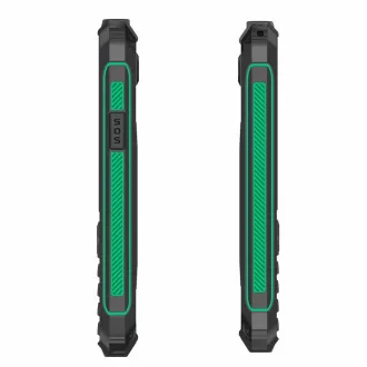 EVOLVEO StrongPhone W4, IP68 ellenálló Dual SIM telefon, 2.8 "LCD, 2500mAh, Powerbank, fekete-zöld