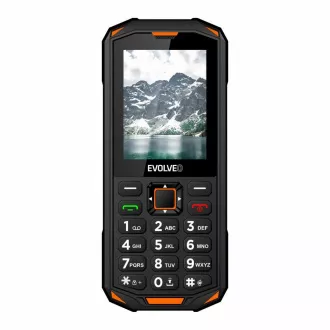EVOLVEO StrongPhone X5, vízálló, tartós Dual SIM telefon, fekete-narancs színben EVOLVEO StrongPhone X5, vízálló, tartós Dual SIM telefon, fekete-narancs színben