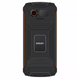 EVOLVEO StrongPhone Z6, vízálló, tartós Dual SIM telefon, fekete-narancs színben - Használt