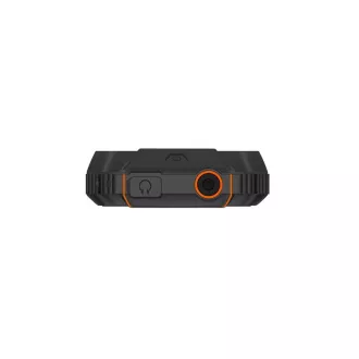 EVOLVEO StrongPhone Z6, IP68 ellenálló Dual SIM telefon, 2.8 "LCD, 4000mAh, Powerbank, fekete-narancs színű