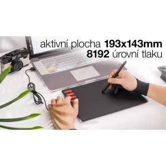EVOLVEO Grafico T8, grafikus tábla nyolc billentyűvel EVOLVEO Grafico T8, grafikus tábla nyolc billentyűvel
